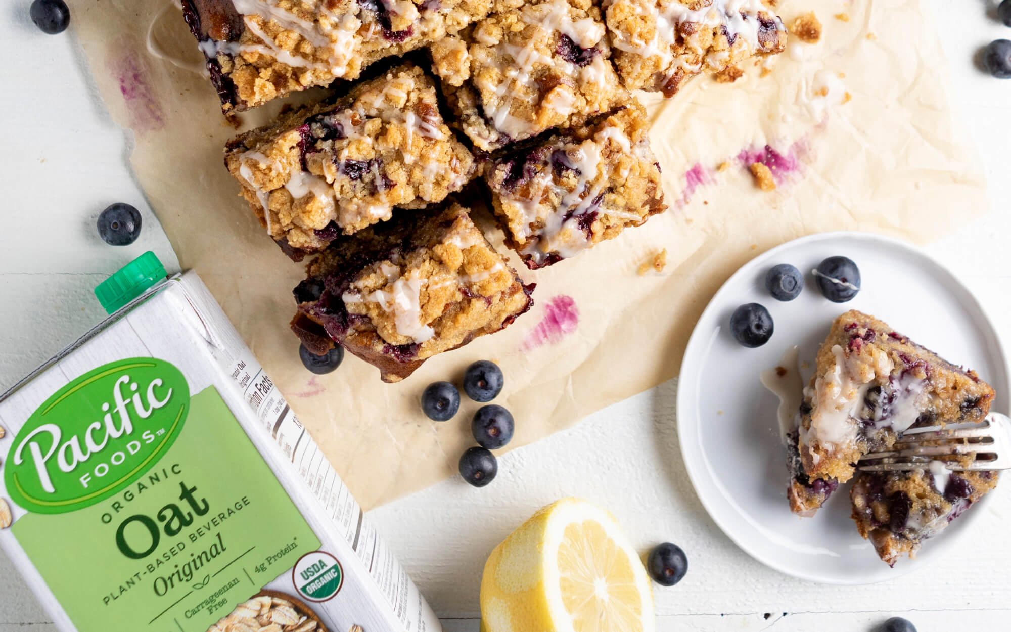 Pacific Foods Oat Milk Blueberry Bars